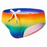 Jockmail Rainbow Push-Up Swim Trunks